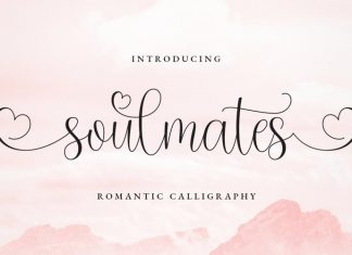 Soulmates Calligraphy Font