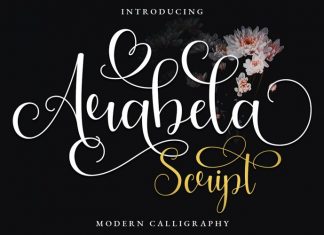 Arabela Calligraphy Font