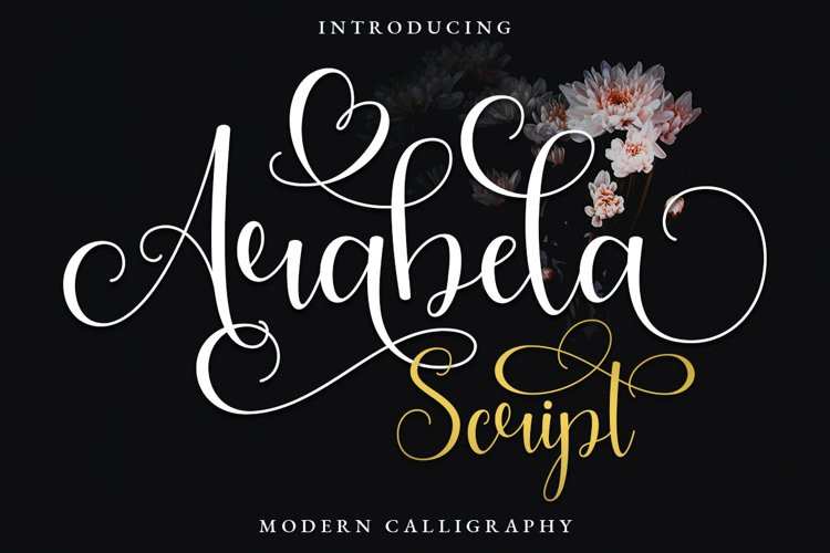 Arabela Calligraphy Font