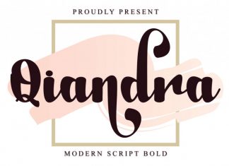 Qiandra Script Font