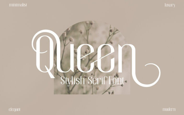 Queen Sans Serif Font