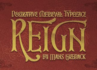 Reign Blackletter Font