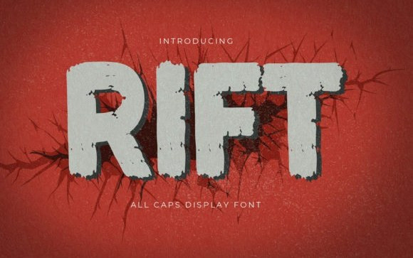 Rift Display Font