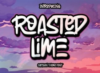 Roasted Lime Display Font