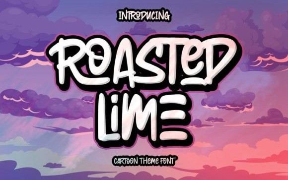 Roasted Lime Display Font