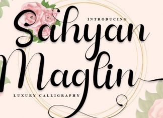 Sahyan Maglin Script Font
