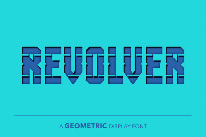 SB Revolver Display Font