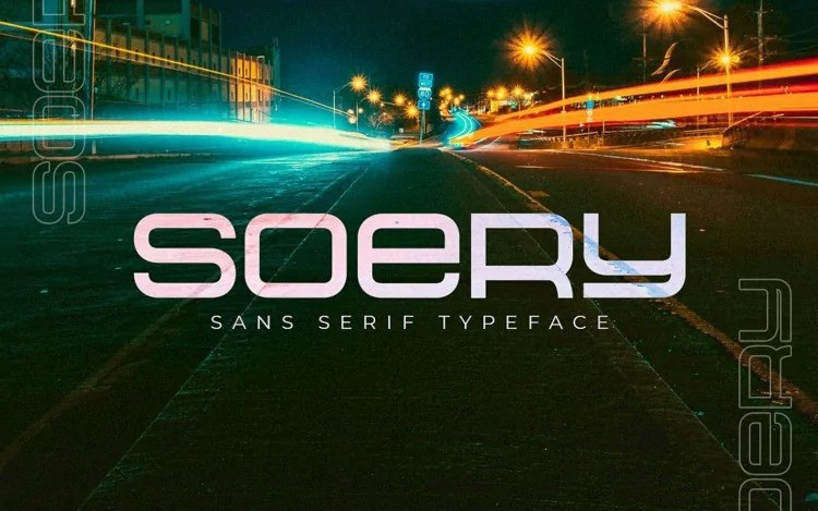 Soery Display Font