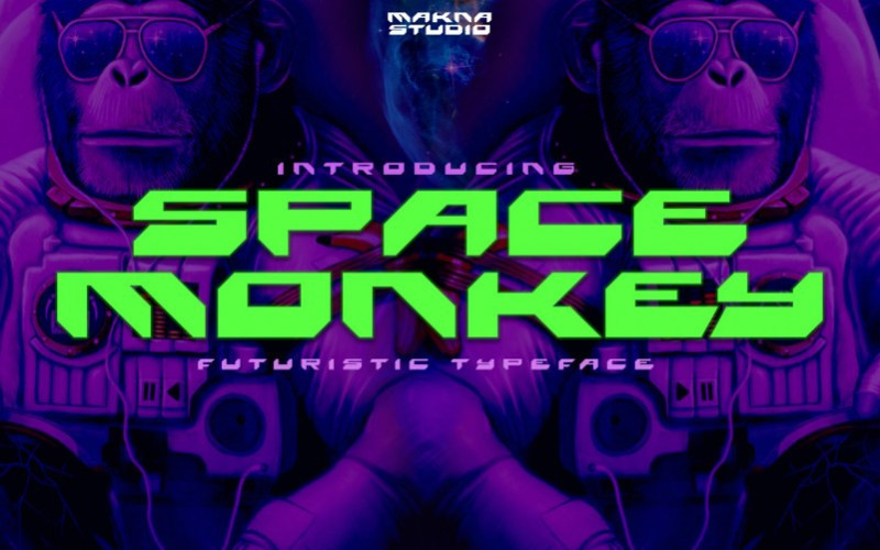 Space Monkey Font