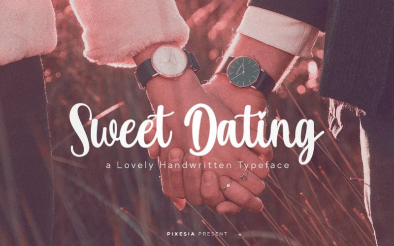 Sweet Dating Script Font