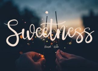 Sweetness Script Font
