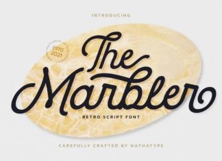 The Marbler Font