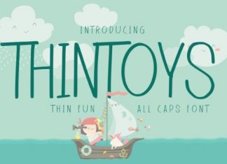 Thintoys Display Font