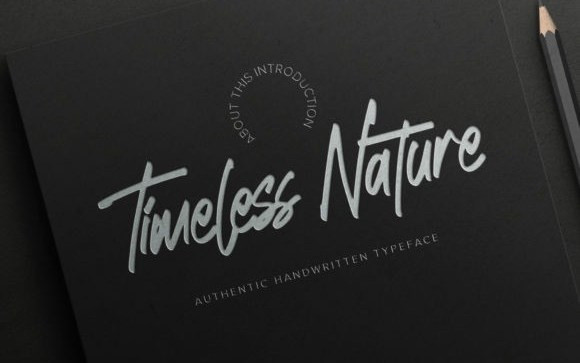 Timeless Nature Handwritten Font