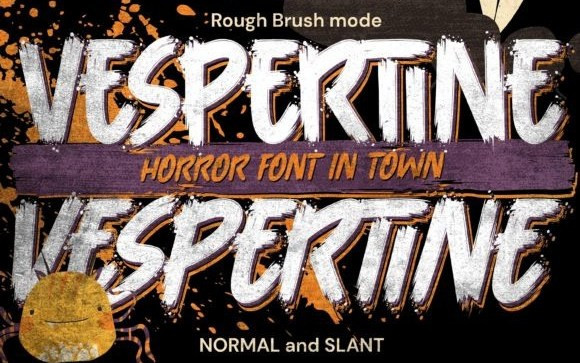 Vespertine Brush Font