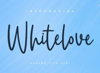 Whitelove Script Font