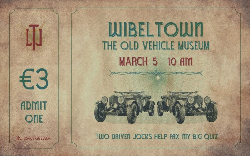 Wible Town Display Font