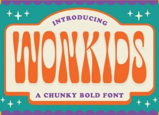 Wonkids Display Font