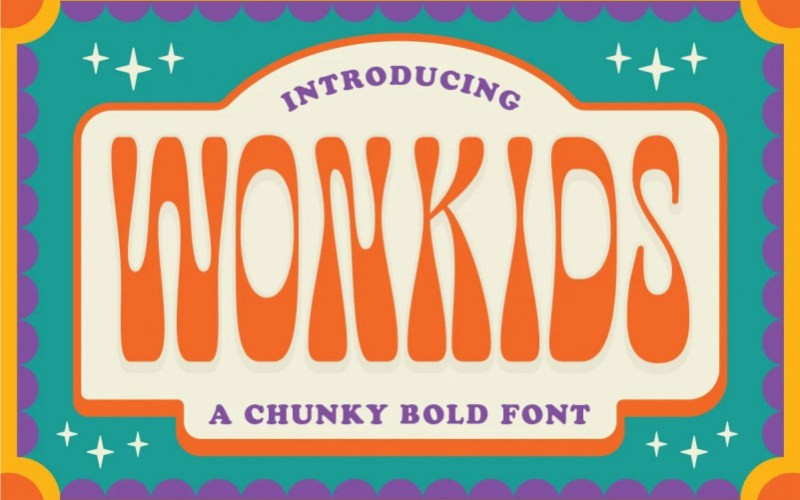 Wonkids Display Font