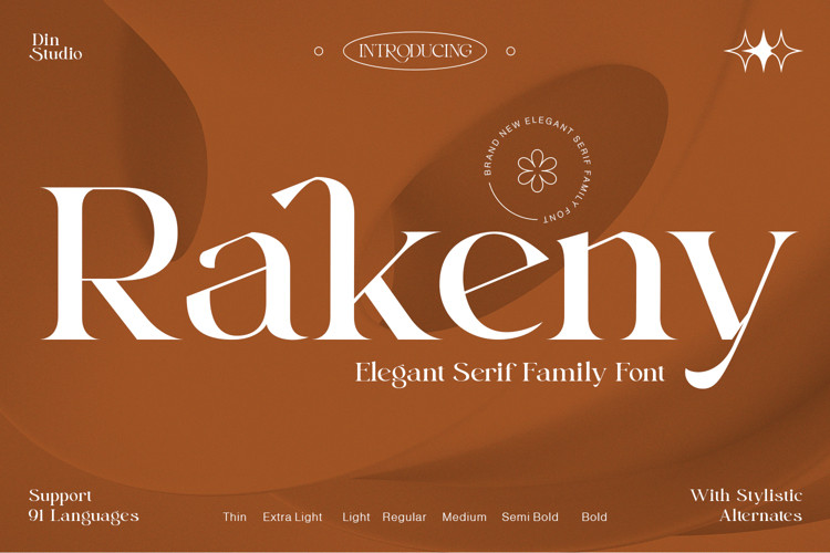 Rakeny Serif Font