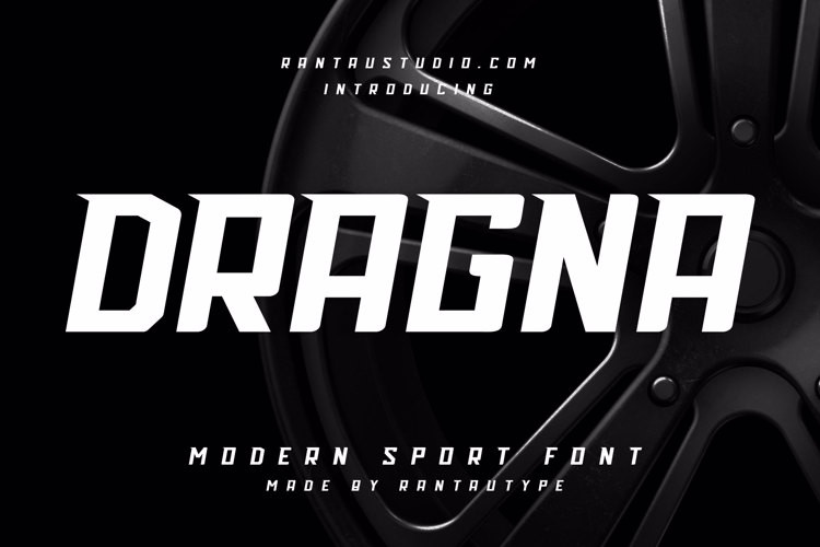 Dragna Display Font