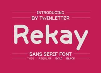Rekay Display Font