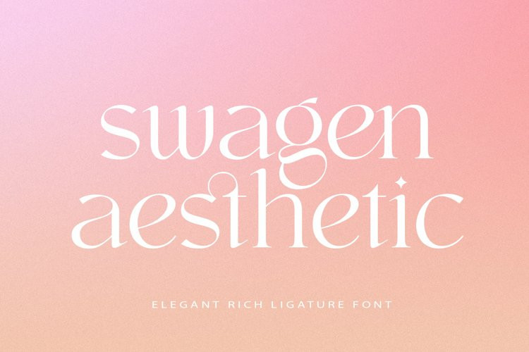 Swagen Aesthetic Serif Font