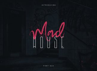 Madhouse Display Font