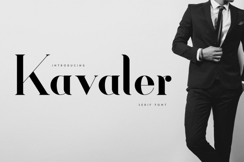 Kavaler Serif Font