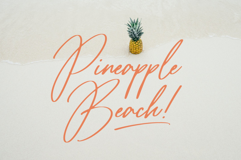 Tropical Harmony Handwritten Font