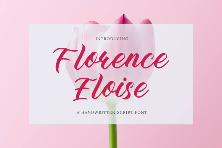 Florence Eloise Brush Font