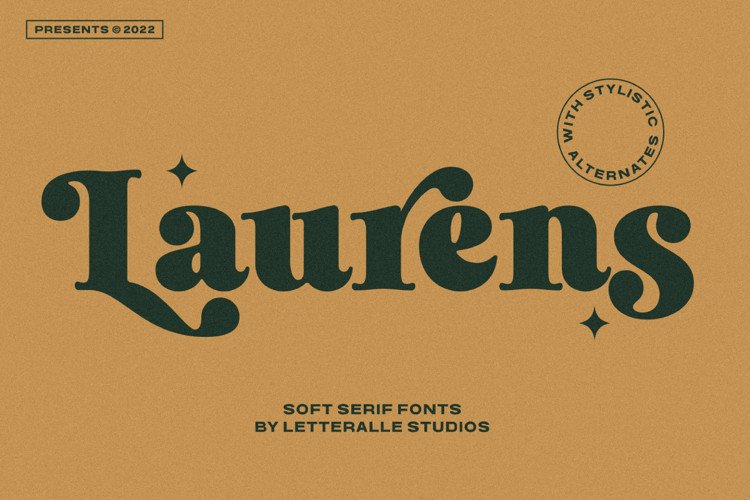 Laurens Serif Font