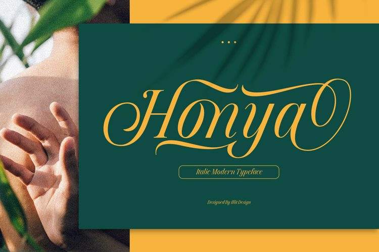 Honya Serif Font