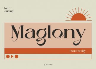 Maglony Serif Font