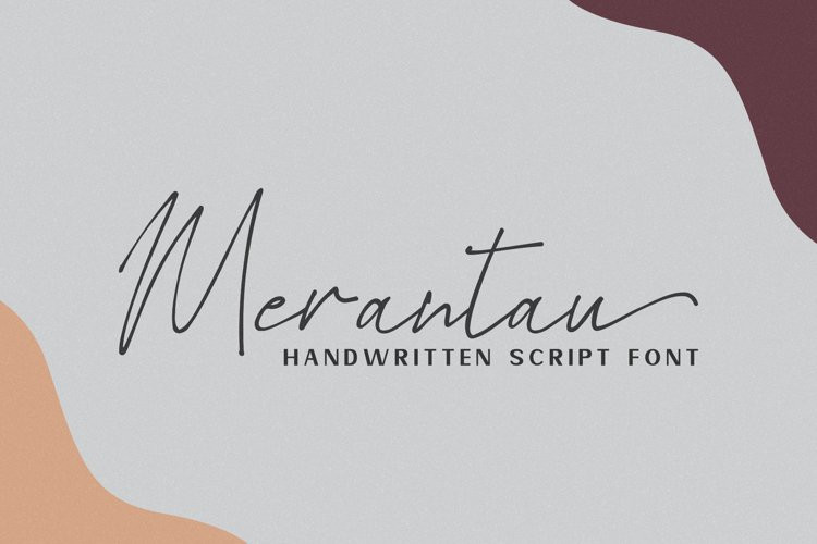 Merantau Handwritten Font