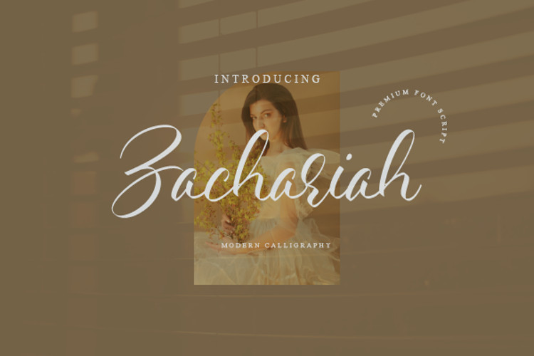 Zachariah Script Font