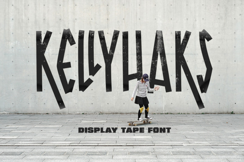 Kellyhaks Display Font