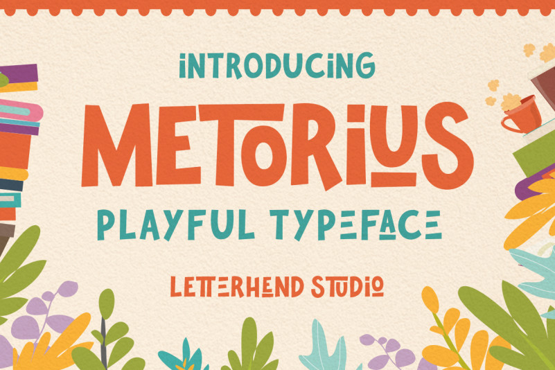 Metorius Sans Display Font