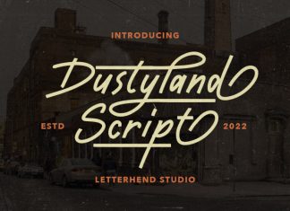 Dustyland Script Font