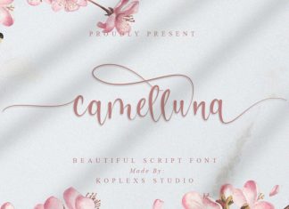 Camelluna Calligraphy Font