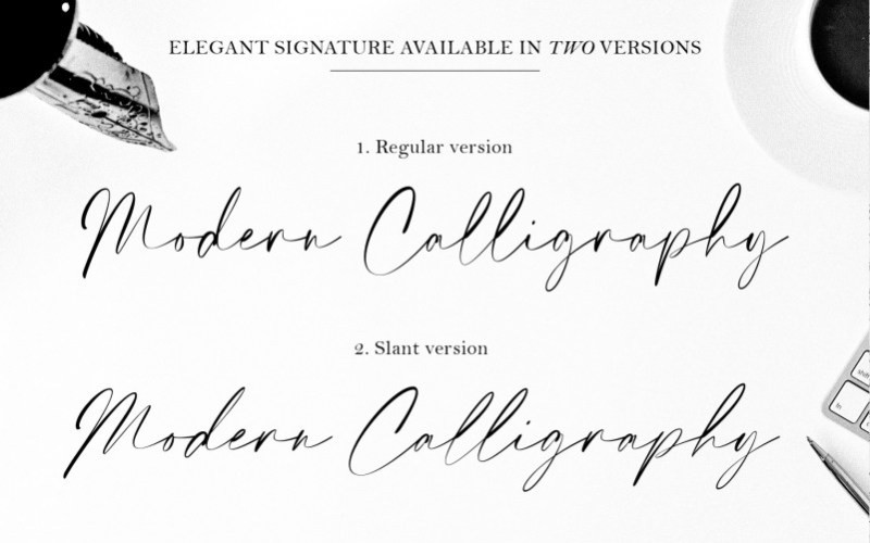 Elegant Handwritten Font