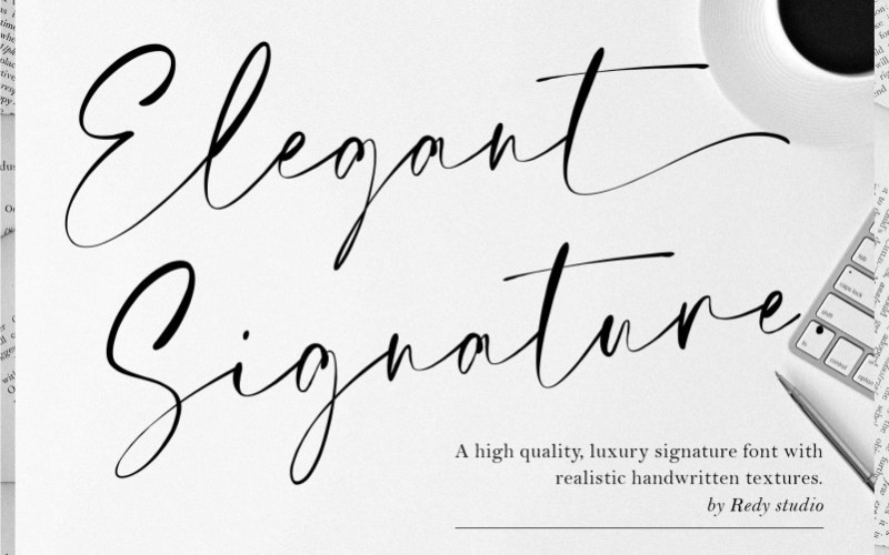 Elegant Handwritten Font