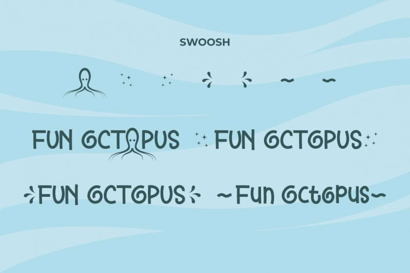 Fun Octopus Display Font