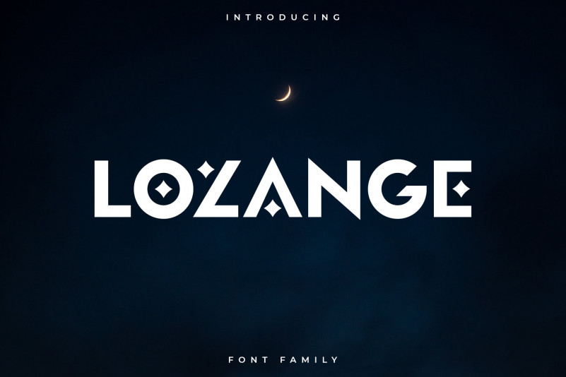 Lozange Display Font