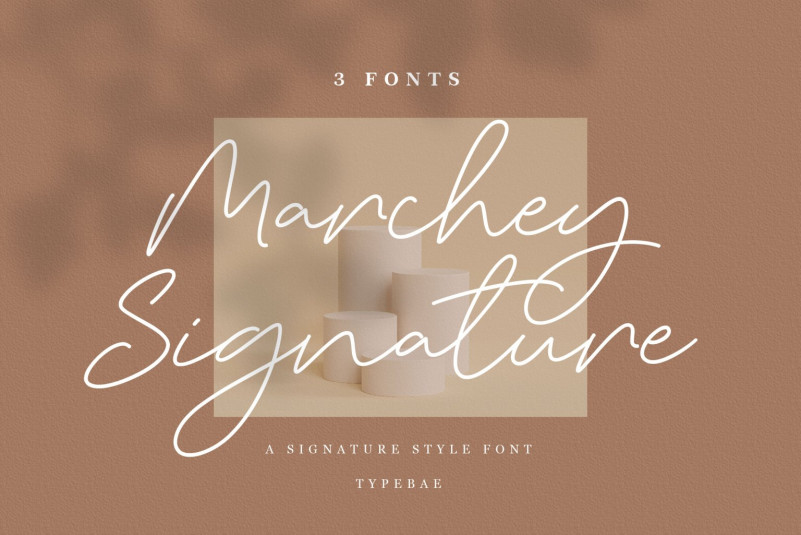 Marchey Signature Script Font