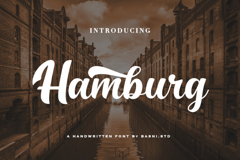 Hamburg Script Font