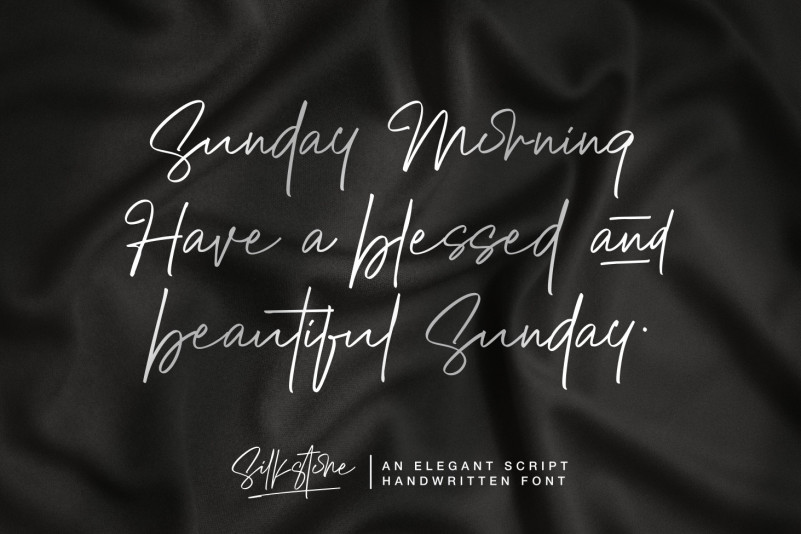 Silkstone Handwritten Font