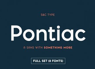 Pontiac Sans Serif Font