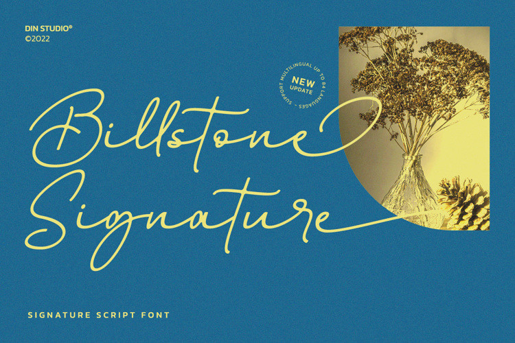 Billstone Signature Script Font