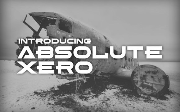 Absolute Xero Display Font